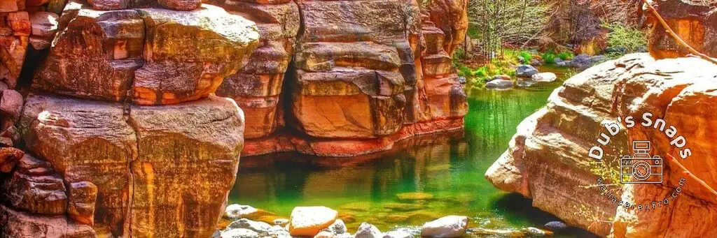 stream with large rocks.